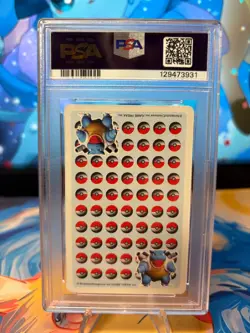 Pop 1! 1998 Pokemon Stadium Gengar Pokemon Playing Cards King of Clubs PSA 6 - Image 2