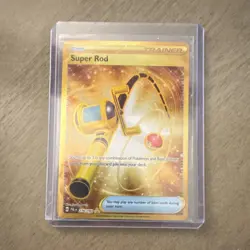 Pokemon TCG Super Rod 276/193 Paldea Evolved Hyper Rare Holo Trainer Card - Image 1