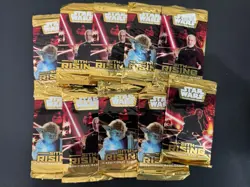 (10) 2002 Star Wars Trading Card Game TCG - Sith Rising Booster Packs - Sealed - Image 1