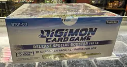 Digimon Card Game Special release Ver 1.0 BT01-03 Booster Box Factory Sealed - Image 2
