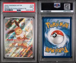 Eevee 173 Sv: Scarlet & Violet Promo Cards Holo PSA 9 - Image 3