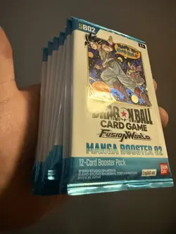 11 Packs - Dragon Ball Super: Card Game - Fusion World - SB02 - Manga Booster 02 - Image 1