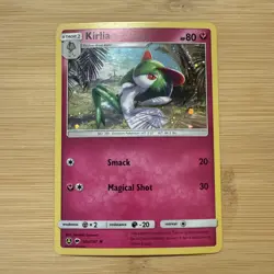 Pokemon Kirlia 92a/147 Alternate Art Cosmos Holo Card English Burning Shadows GM - Image 1