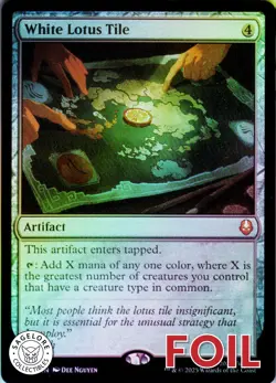 MTG White Lotus Tile (262) | NM Foil | Avatar: The Last Airbender {TLA} - Image 1
