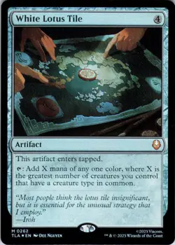 MTG White Lotus Tile (262) | NM Foil | Avatar: The Last Airbender {TLA} - Image 2