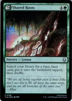 MTG Shared Roots (196) | NM Foil | Avatar: The Last Airbender {TLA} - Image 2