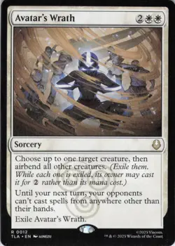 MTG Avatar's Wrath (12) | NM | Avatar: The Last Airbender {TLA} - Image 1