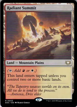 MTG Radiant Summit (23) | NM | Commander: Edge of Eternities {EOC} - Image 1