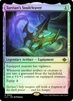 MTG The Lost Caverns of Ixalan Tarrian's Soulcleaver Foil 0264 NM Rare - Image 1