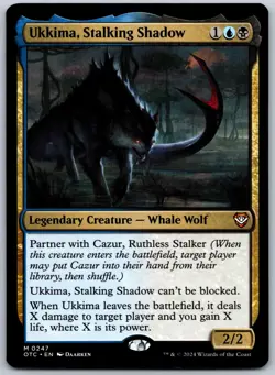 Ukkima, Stalking Shadow M Commander: Outlaws of Thunder Junction 247 NM - Image 1