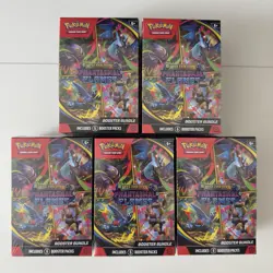 Pokemon TCG Phantasmal Flames Booster Bundle Box - Factory Sealed - Lot of 5 - Image 1
