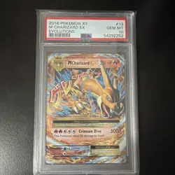 Pokemon M Charizard EX Evolutions 13/108 Ultra Rare Holo Mega PSA 10 - Image 1