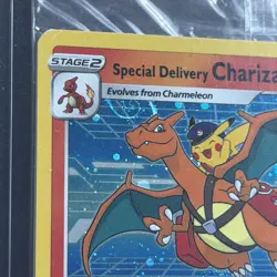 🔥 Special Delivery Charizard Pokemon Center Promo 2 Swirls SEALED Minty - Image 5
