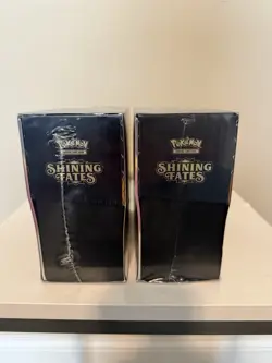 Pokemon Shining Fates ETB Elite Trainer Box - Lot of 2 - Factory Sealed - Image 2