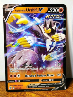POKEMON MIMIKYU V NECROZMA V SINGLE STRIKE RAPID STRIKE URSHIFU BATTLE STYLES NM - Image 2