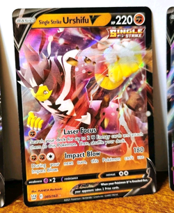 POKEMON MIMIKYU V NECROZMA V SINGLE STRIKE RAPID STRIKE URSHIFU BATTLE STYLES NM - Image 3
