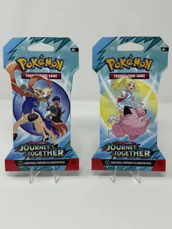 Pokemon Journey Together Booster Pack Lot Of 2 - Image 1
