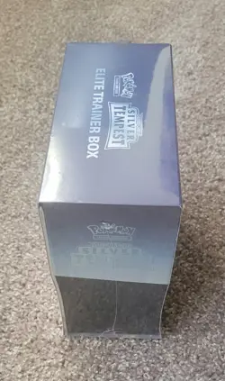 SEALED Pokemon Sword & Shield Silver Tempest Elite Trainer Box Alolan Vulpix - Image 2