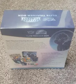 SEALED Pokemon Sword & Shield Silver Tempest Elite Trainer Box Alolan Vulpix - Image 4