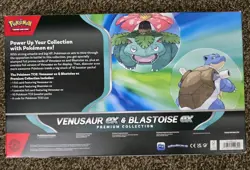 Pokemon TCG Venusaur EX And Blastoise EX Premium Collection Gamestop Exclusive - Image 2