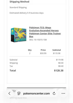 Ascended Heroes Pokemon Center Elite Trainer Box (ETB) IN HAND - Image 3