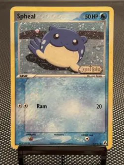 2006 Pokemon EX Legend Maker Spheal Reverse Holo #65/92 - Image 1