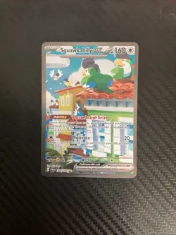 Pokemon TCG Squawkabilly EX 264/193 Special Illustration Rare Holo - NM - Image 1