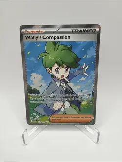 Pokemon TCG Wallys Compassion 176/133 Full Art Trainer Mega Evolutions NM - Image 1
