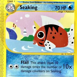 Seaking - Reg - Pokemon TCG - Aquapolis - 59/147 - COMMON ~ NM - Image 1