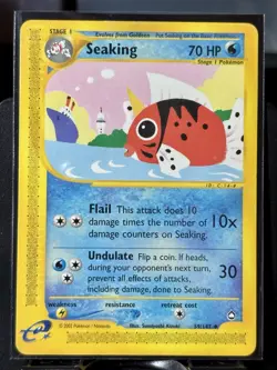 Seaking - Reg - Pokemon TCG - Aquapolis - 59/147 - COMMON ~ NM - Image 2