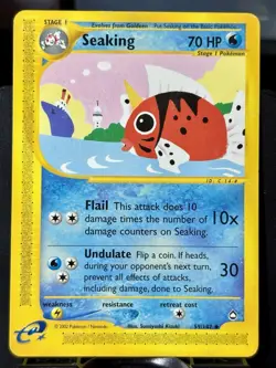 Seaking - Reg - Pokemon TCG - Aquapolis - 59/147 - COMMON ~ NM - Image 3