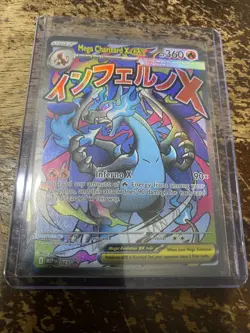 Mega Charizard X Ex 023 Promo - Phantasmal Flames UPC - Pokemon TCG NM HTF PROMO - Image 1