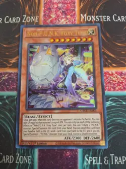 Yu-Gi-Oh! Noh-P.U.N.K. Foxy Tune GRCR-EN005 Ultra Rare 1st Edition Near Mint - Image 1