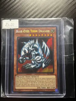 Yu-Gi-Oh Blue Eyes Toon Dragon SRL-EN 000 25th Anniversary - Image 1