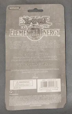 Yugioh GX Elemental Energy 1st Edition Blister Pack Sealed 2005 - Image 2