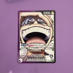 Monkey D. Luffy – Alt Art Leader – One Piece TCG “Four Emperors” OP09-061 - ENG - Image 1