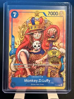 Monkey.D.Luffy (2nd Anniversary Stamped Promo) P-043 One Piece - Image 1