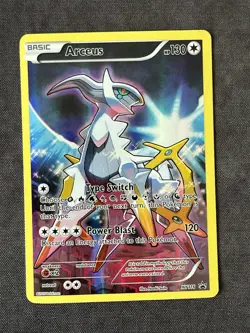 Pokemon Arceus XY116 Black Star Promo Full Art Holo Card 2016 PokemonGenerations - Image 1