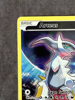 Pokemon Arceus XY116 Black Star Promo Full Art Holo Card 2016 PokemonGenerations - Image 3