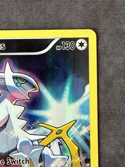 Pokemon Arceus XY116 Black Star Promo Full Art Holo Card 2016 PokemonGenerations - Image 4