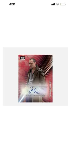 2025 Topps Star Wars Galaxy Factory Sealed Hobby Box Four Numbered Cards Per Box - Image 2