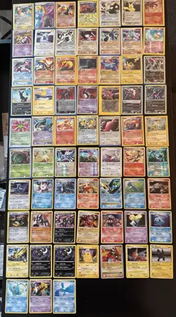 Pokemon Card Lot (66) Charizard, Cresselia, Darkrai, Entei, Pikachu etc. - Image 1
