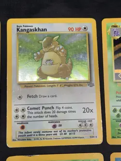 Vintage Holo Rare Pokemon Card Lot WOTC 1999-2000 Nidoking & Nidoqueen MP/HP - Image 3
