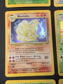 Vintage Holo Rare Pokemon Card Lot WOTC 1999-2000 Nidoking & Nidoqueen MP/HP - Image 5