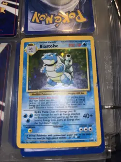 Pokemon TCG Blastoise Base Set Holo Unlimited Rare Card 2/102 - Image 1