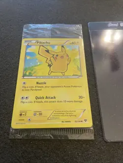 Pokemon Card - Pikachu XY 42/146 - Holo - Movie Promo - Factory Sealed - Image 2