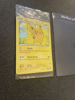 Pokemon Card - Pikachu XY 42/146 - Holo - Movie Promo - Factory Sealed - Image 3