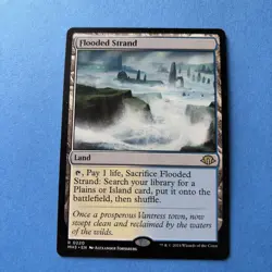 MTG Flooded Strand Regular Rare Card #220 Modern Horizons 3 - Image 1
