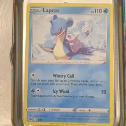 Pokemon Lapras McDonald's 2022 Promo 006/015 Basic Regular 110 HP Card English - Image 1