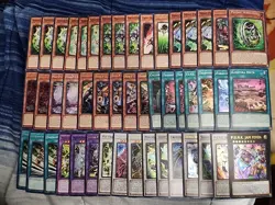 Yugioh 48 Card Psychic PUNK Deck Core Teleport Jam Fever Foxy Tune Kashtira - Image 1